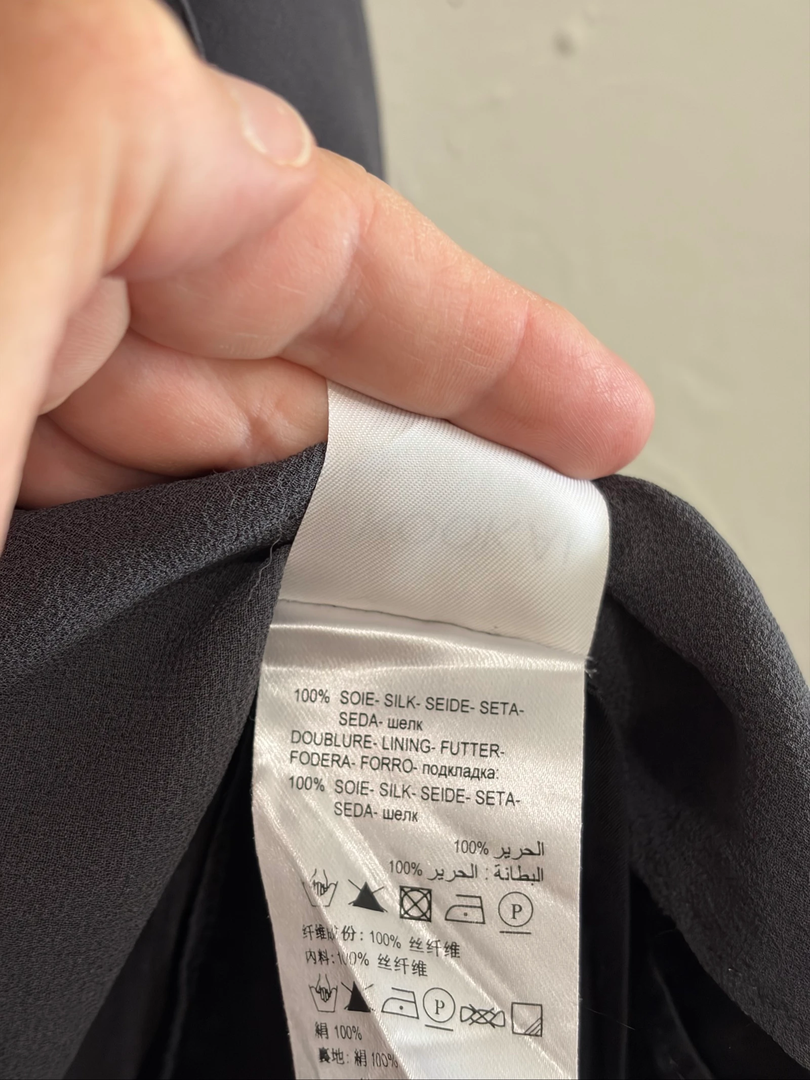 Blusa cinza de seda Kookai tamanho 36 – photo 9